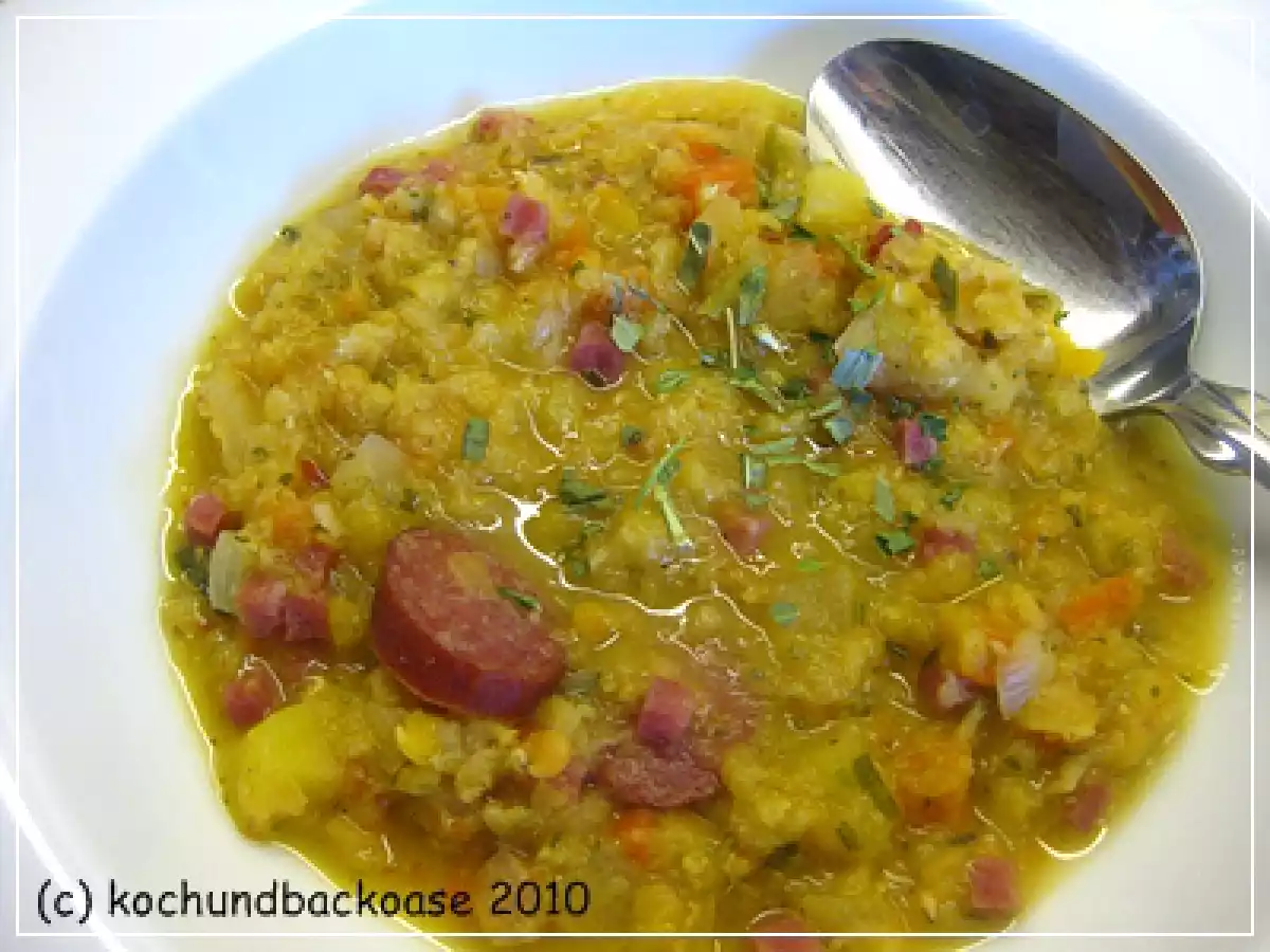 Kochen nach Bildern rote Linsensuppe