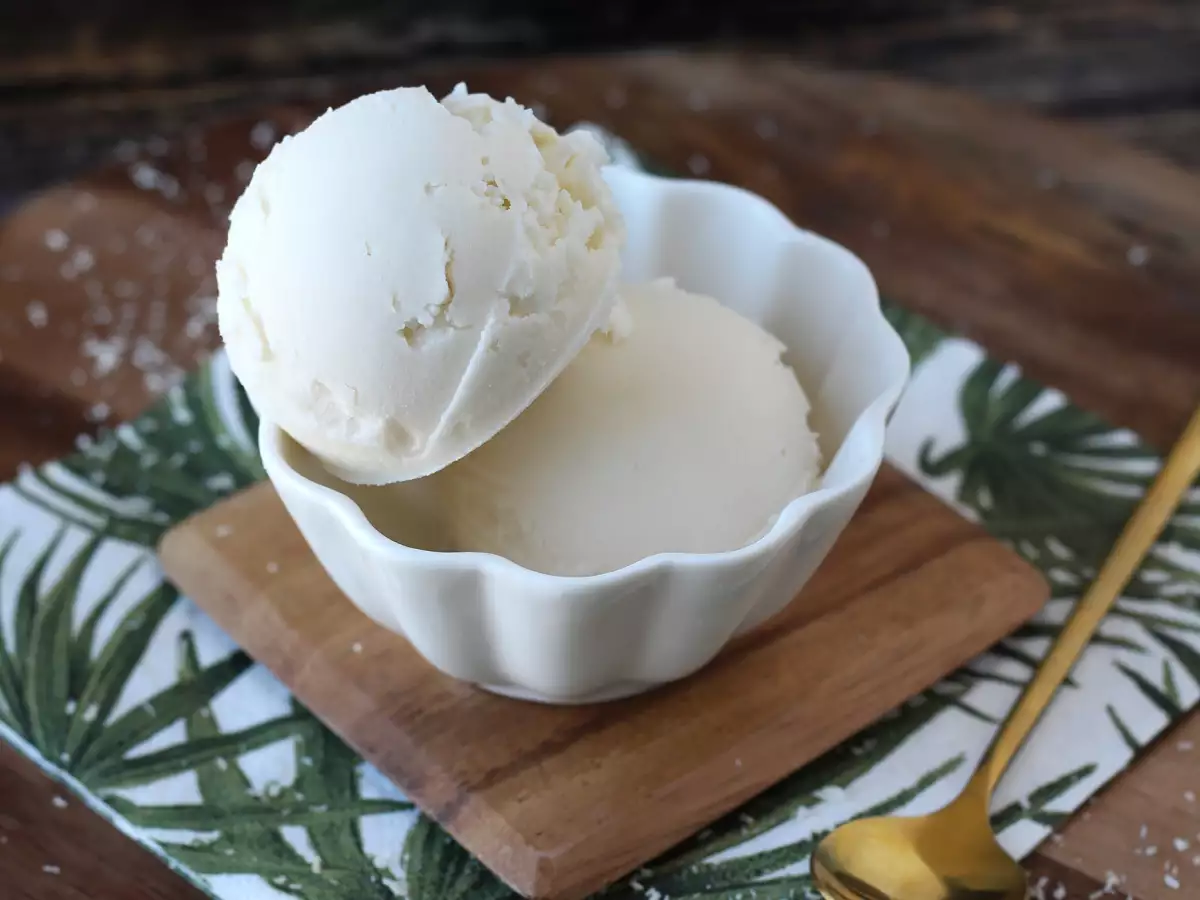 Kokos-Eis mit dem Ninja Creami - foto 2