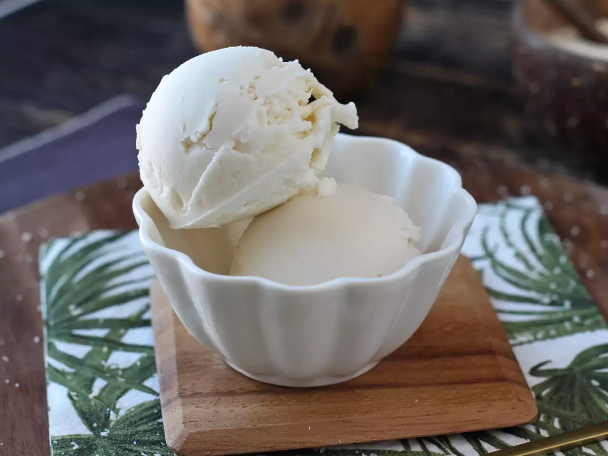 Kokos-Eis mit dem Ninja Creami - foto 4