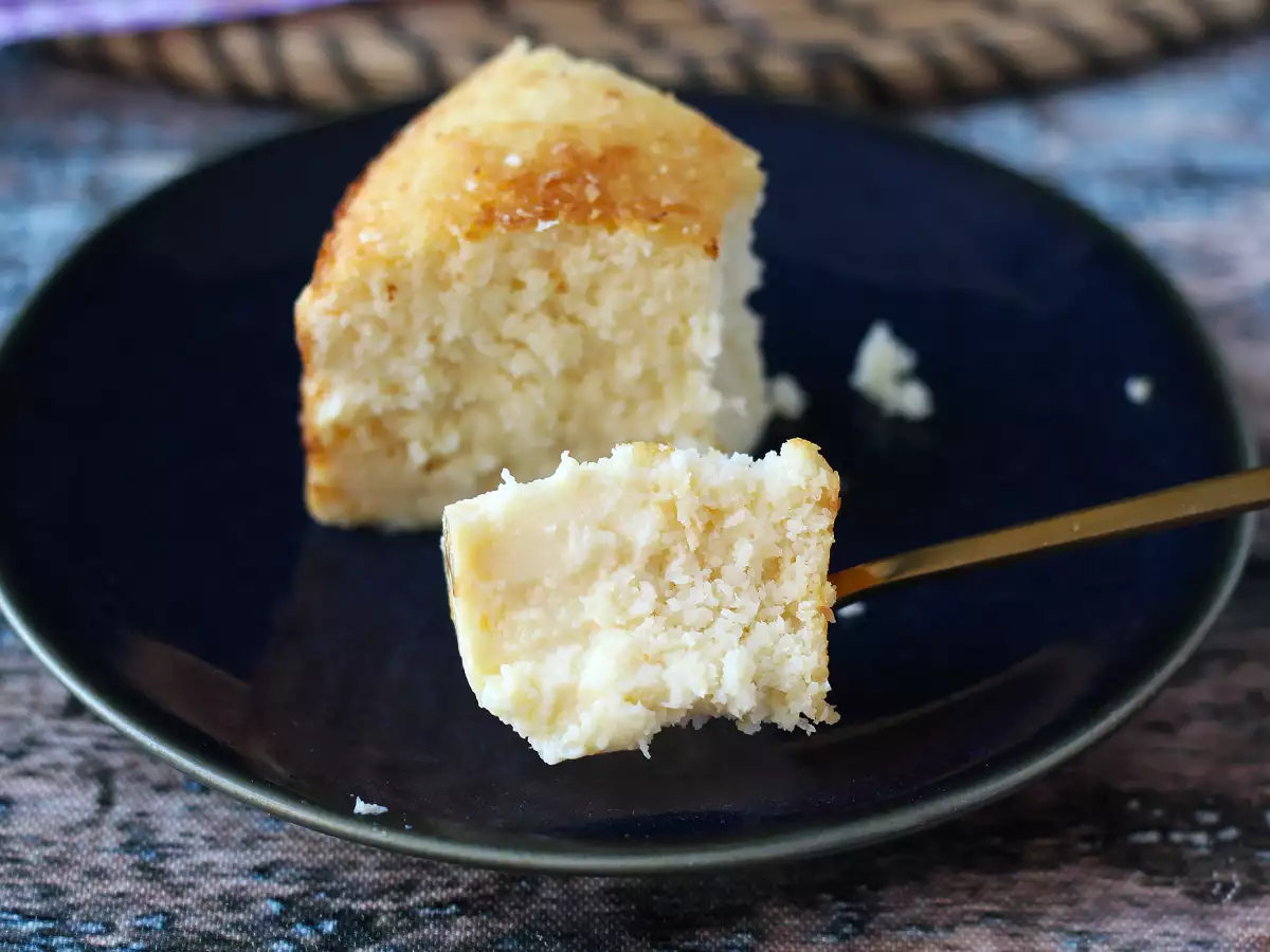 Kokos-Puddingkuchen mit Kondensmilch – einfach und zart schmelzend - foto 2