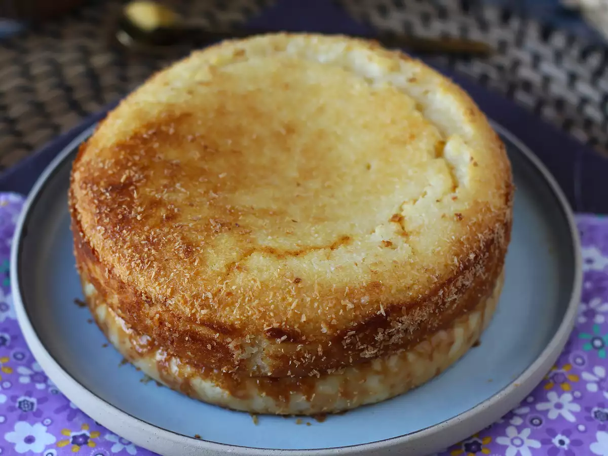 Kokos-Puddingkuchen mit Kondensmilch – einfach und zart schmelzend - foto 4