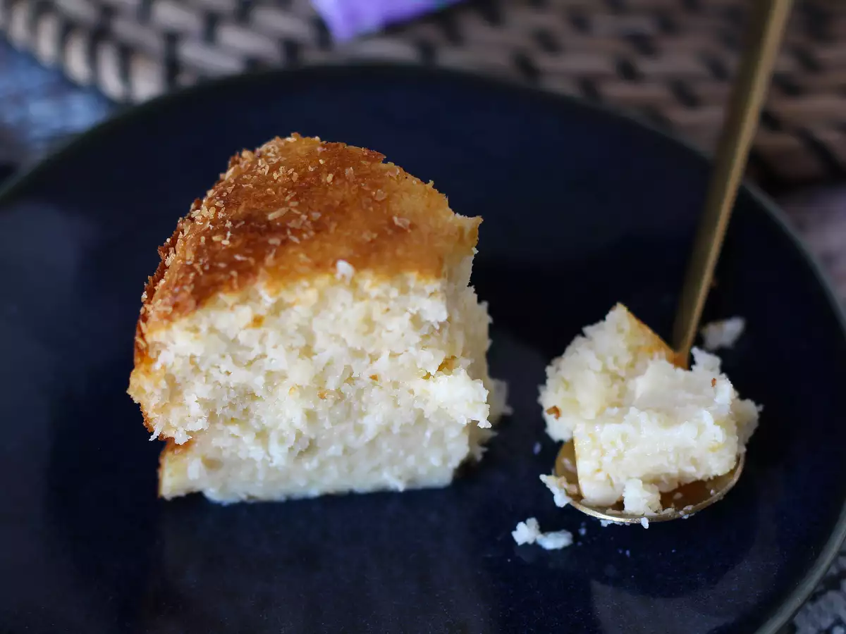 Kokos-Puddingkuchen mit Kondensmilch – einfach und zart schmelzend - foto 7