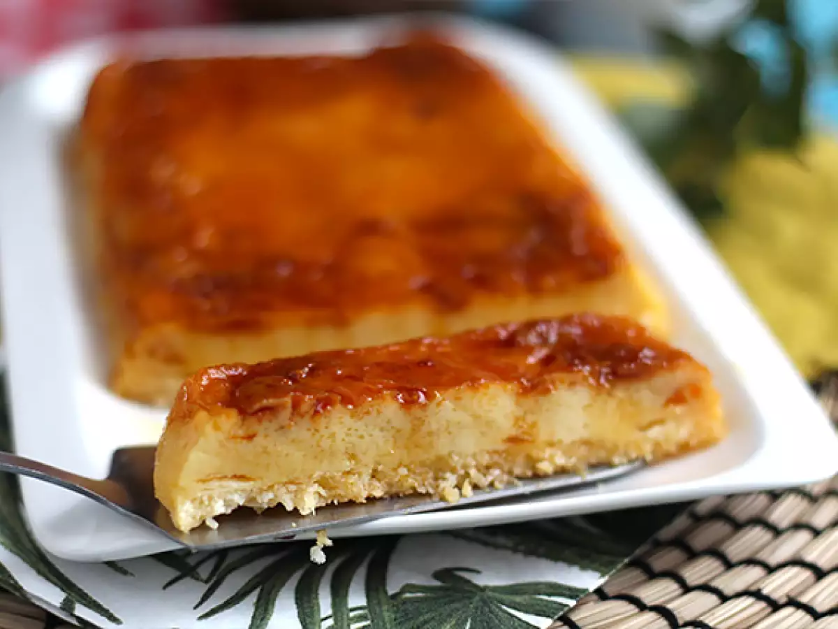 Kokosflan aus der Mikrowelle in 8 Minuten - foto 2