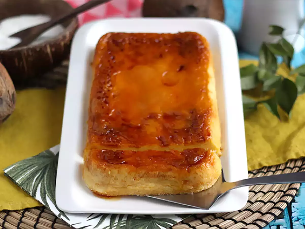 Kokosflan aus der Mikrowelle in 8 Minuten - foto 4