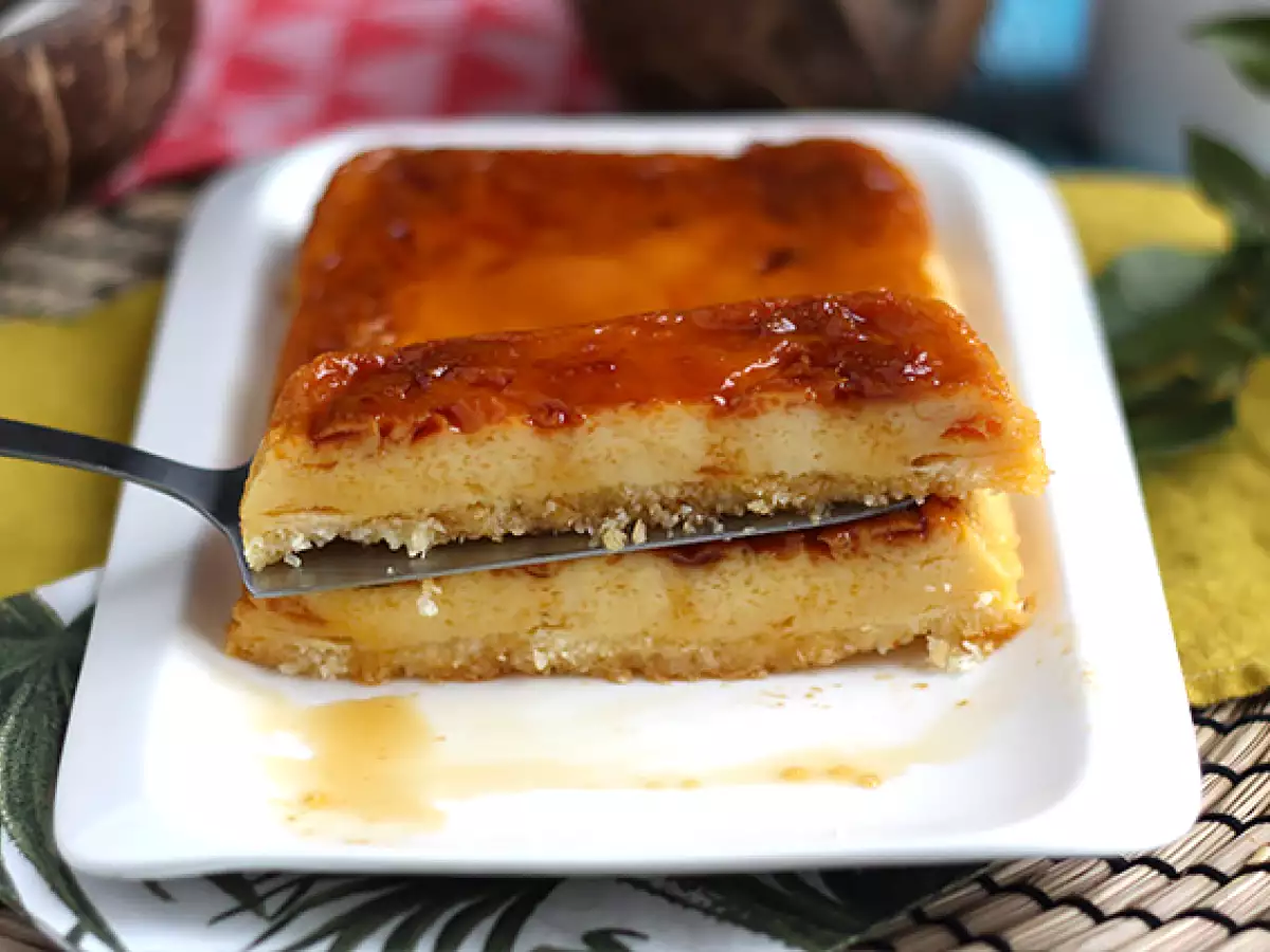 Kokosflan aus der Mikrowelle in 8 Minuten - foto 5