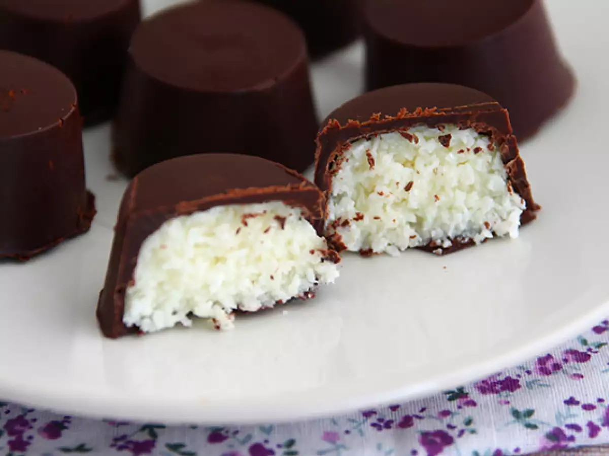 Kokosgefüllte Pralinen im Bounty-Stil - foto 2