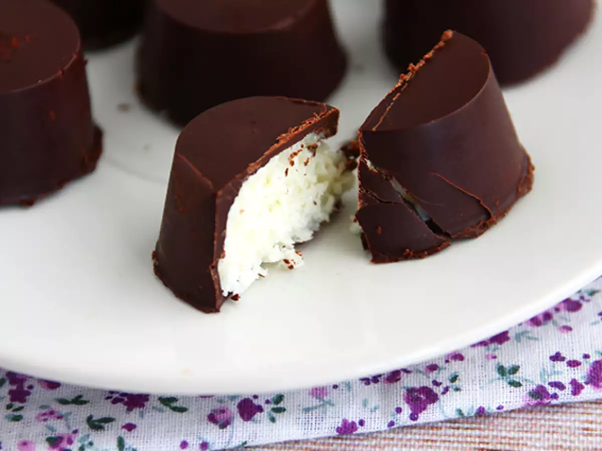 Kokosgefüllte Pralinen im Bounty-Stil - foto 4