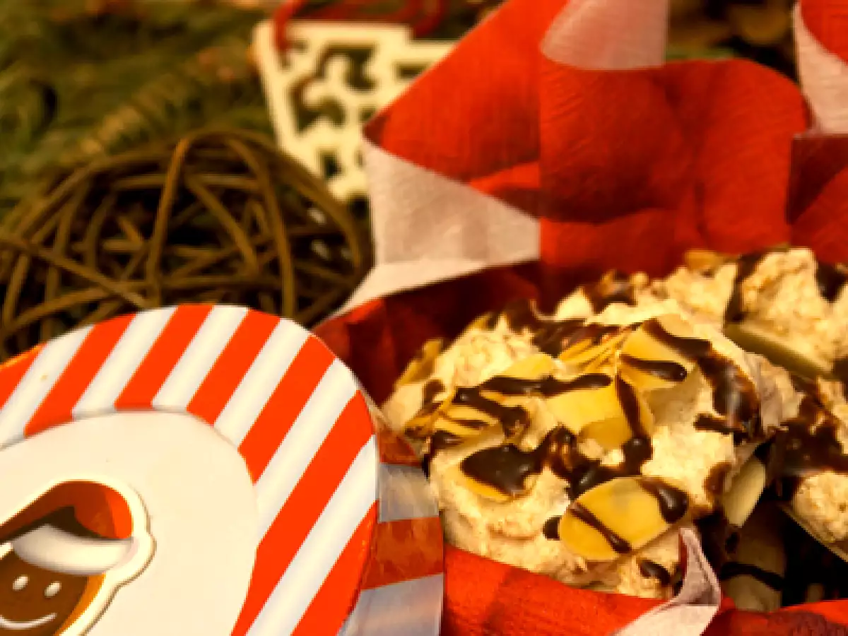 Kokosmakronen mit Marzipan