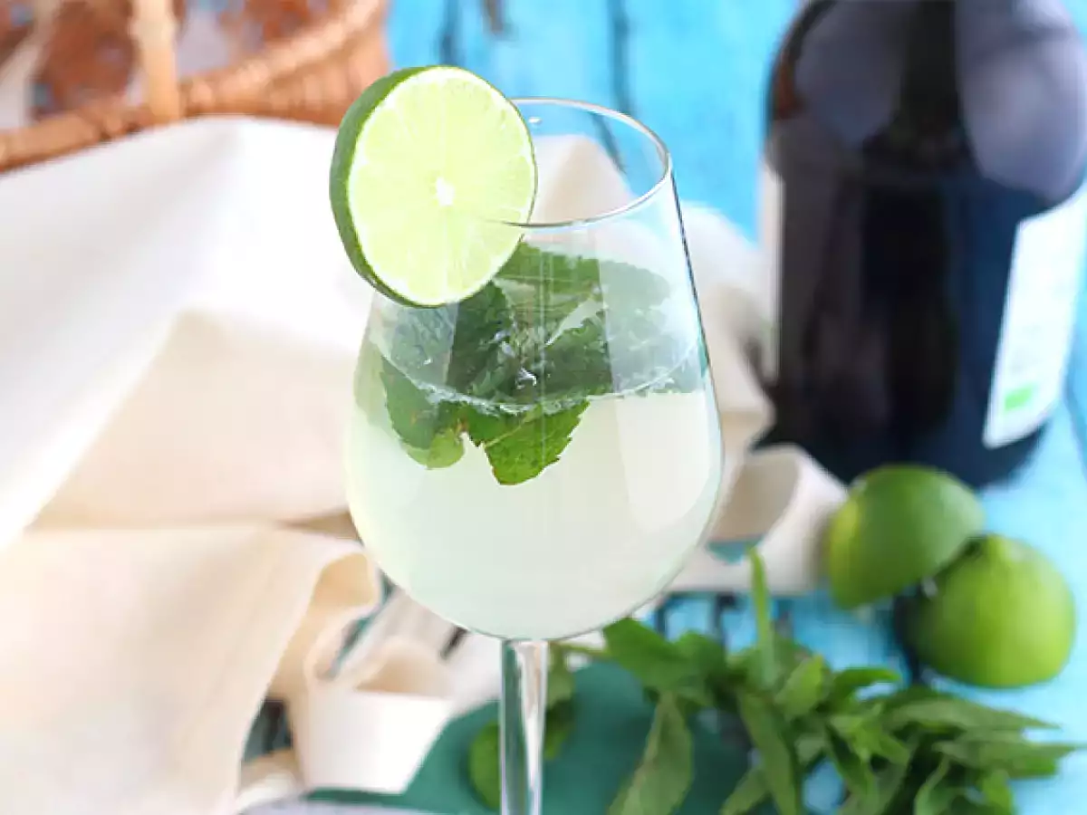 Königlicher Mojito mit Prosecco - foto 4
