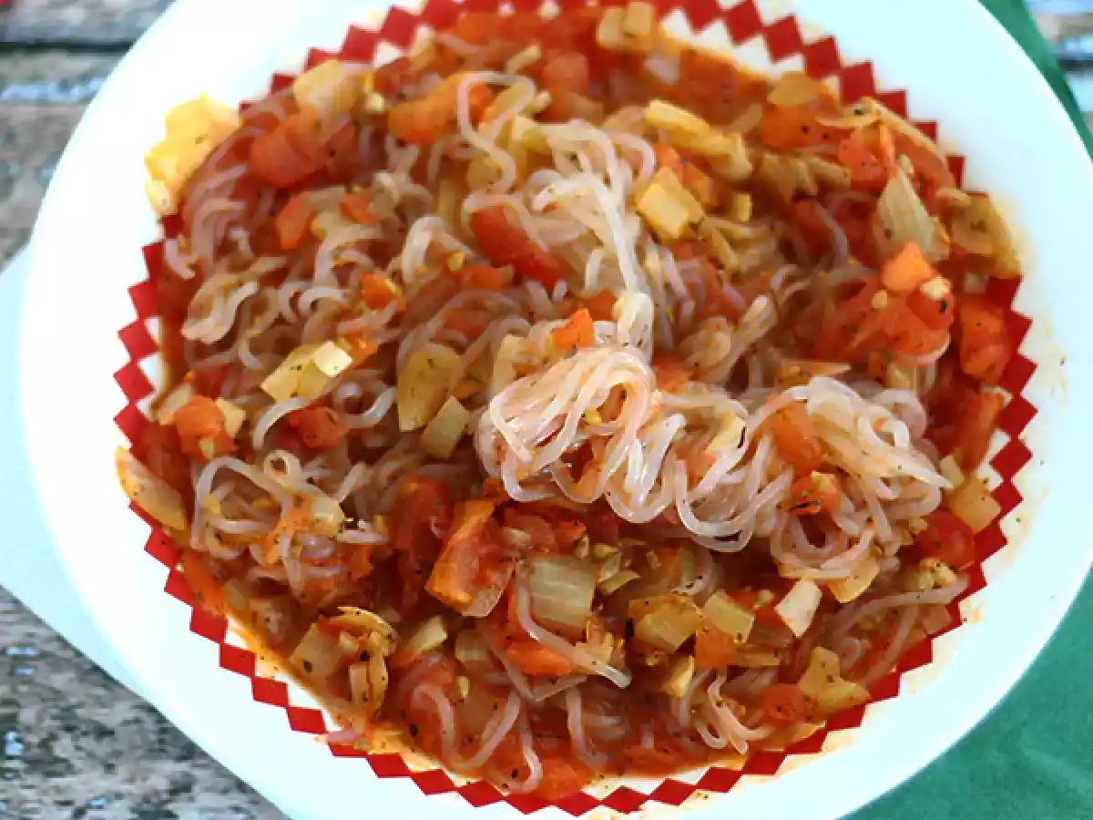 Konjac-Spaghetti nach provenzalischer Art - foto 2