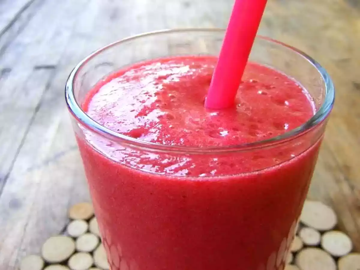 Kornelkirschen-Smoothie