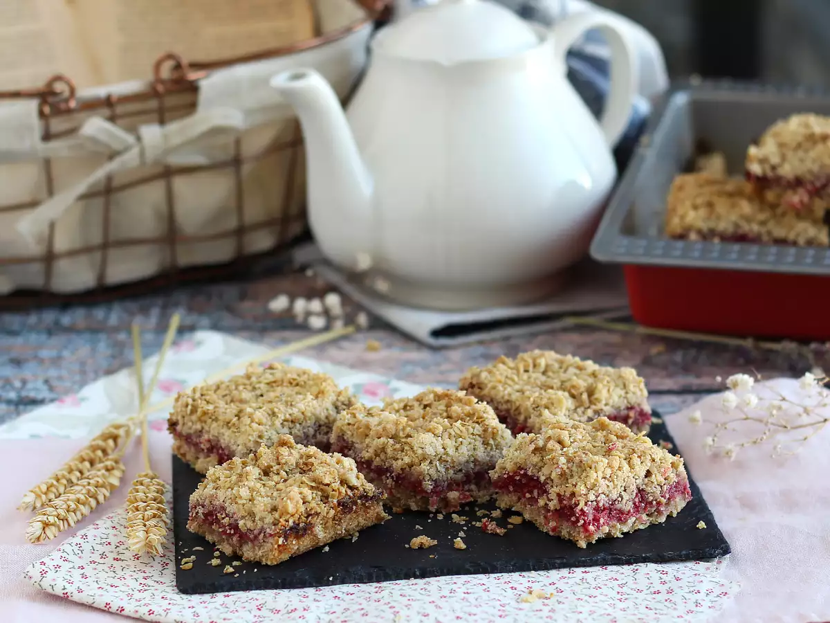 Köstlicher Himbeer-Streuselkuchen: knusprig und zart - foto 4