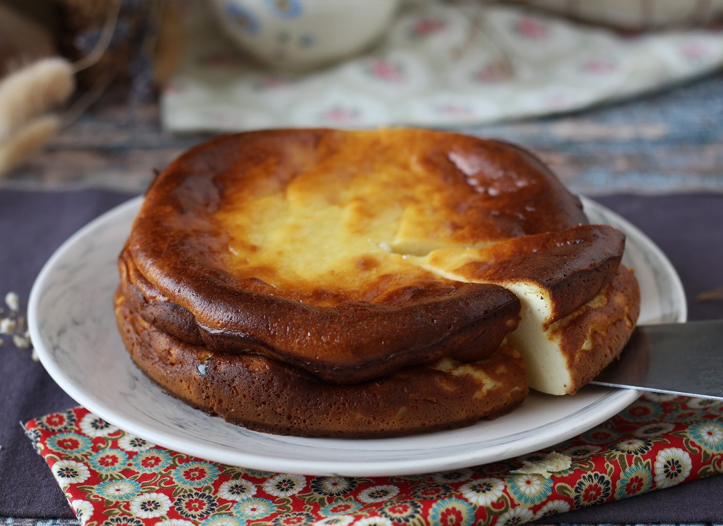 Köstlicher käsekuchen ohne teig und super einfach zu machen! - Rezept ...