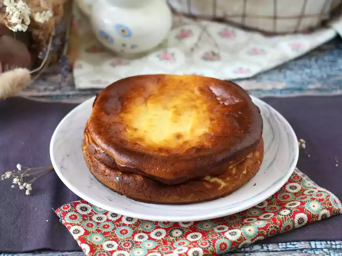 Köstlicher Käsekuchen ohne Teig und super einfach zu machen! - foto 2