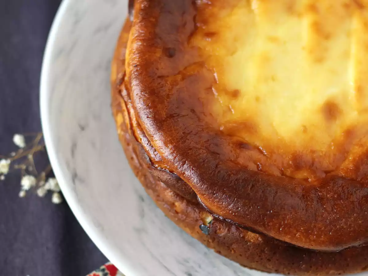 Köstlicher Käsekuchen ohne Teig und super einfach zu machen! - foto 5