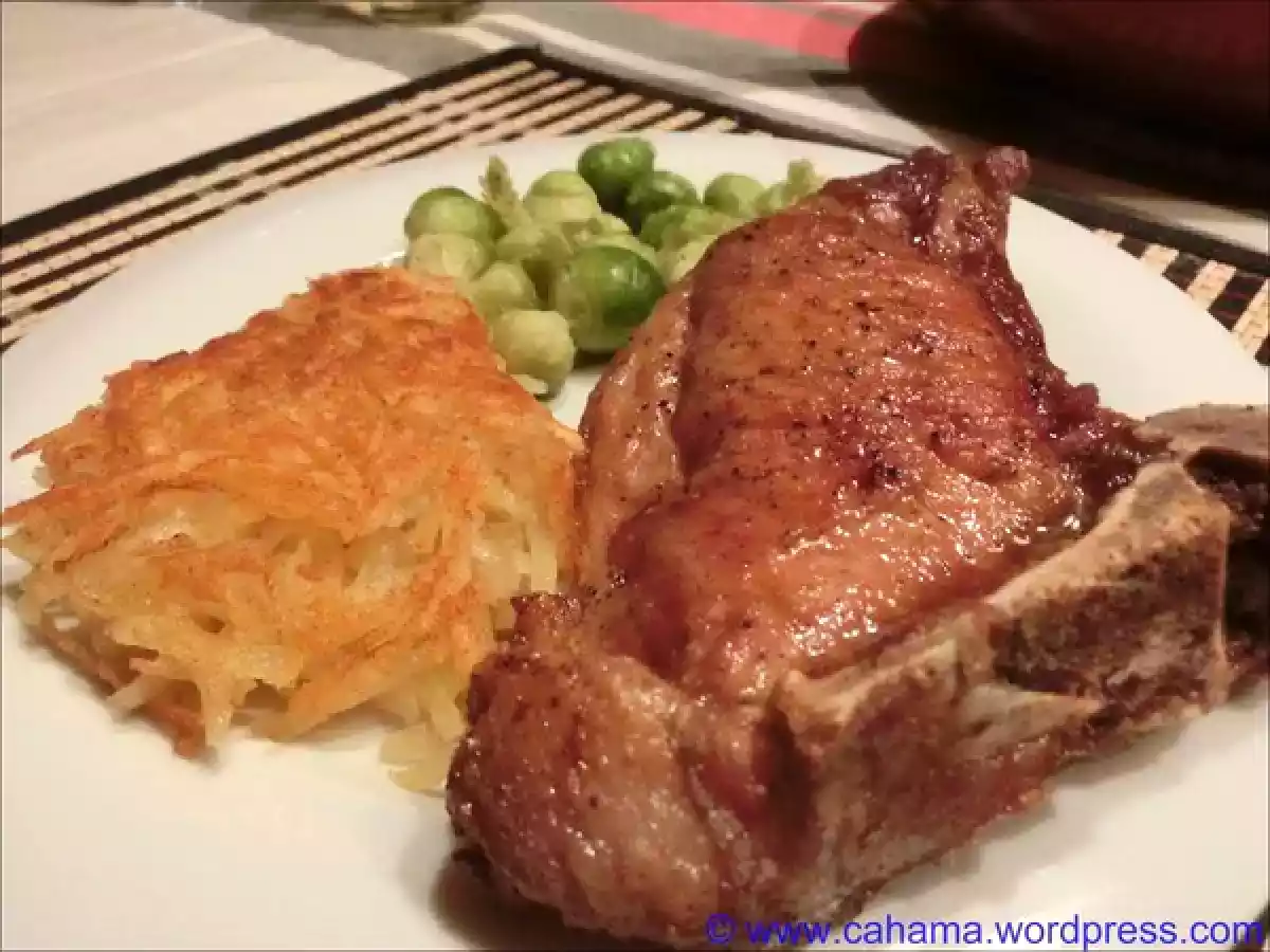 Kotelett vom Wollschwein