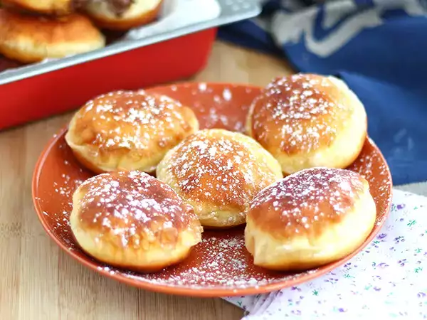 Rezept Krapfen mit schokolade