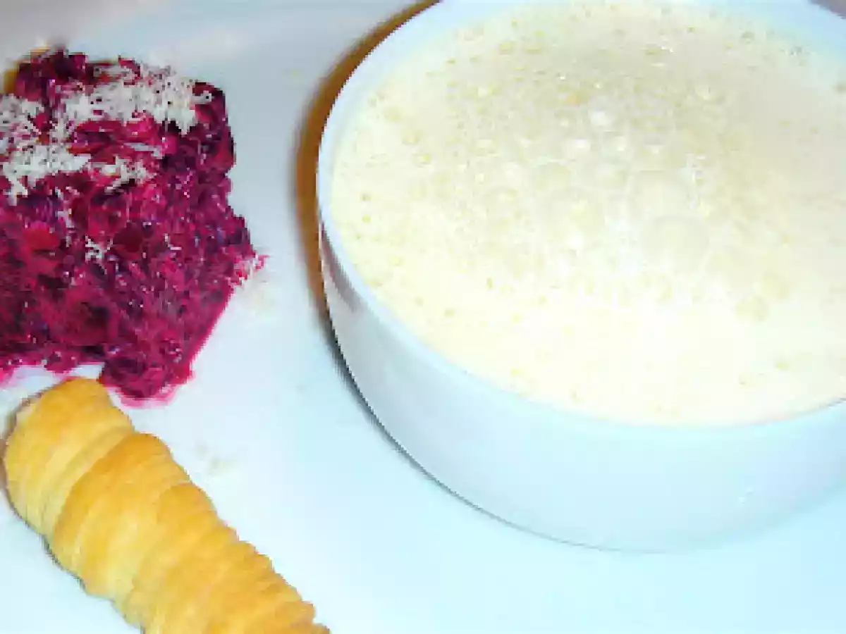 Krenschaumsuppe - weiss wie Schnee