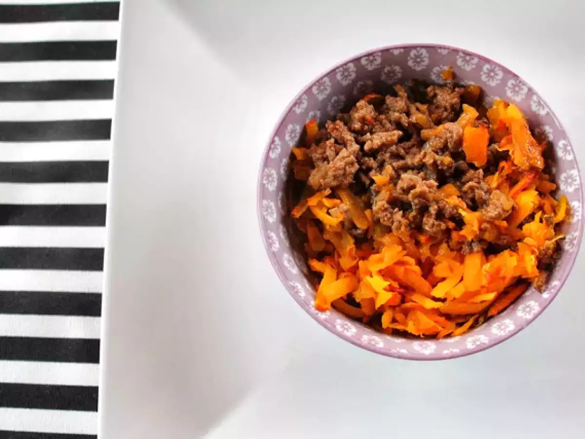 Kürbis-Hack-Auflauf