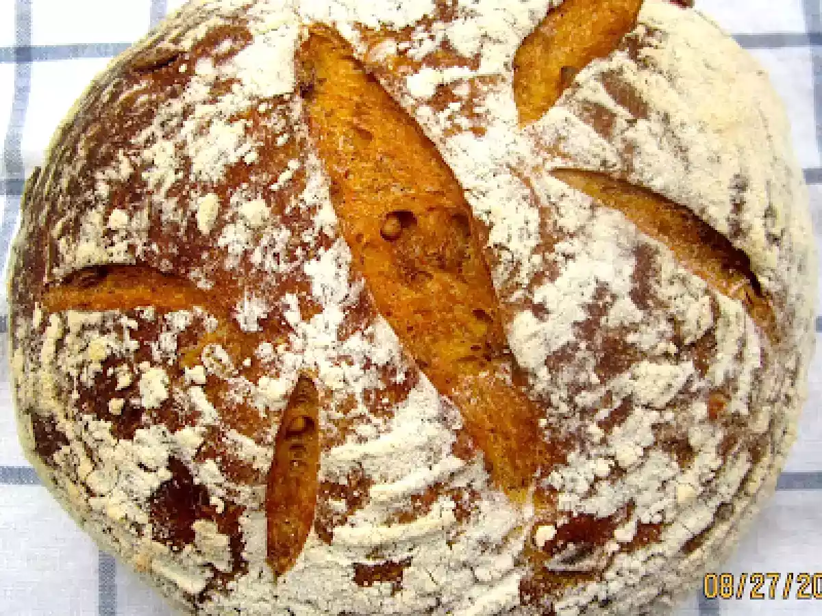 KÜRBIS-MOLKE-BROT (NACH DAN LEPARD)