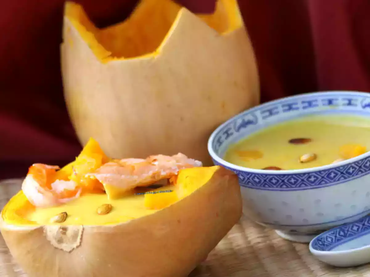Kürbiscremesuppe