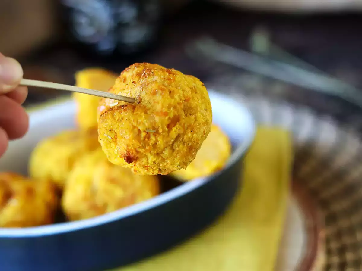 Kürbisfrikadellen in der Fritteuse - foto 4