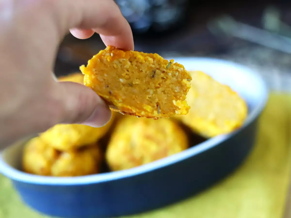 Kürbisfrikadellen in der Fritteuse - foto 7