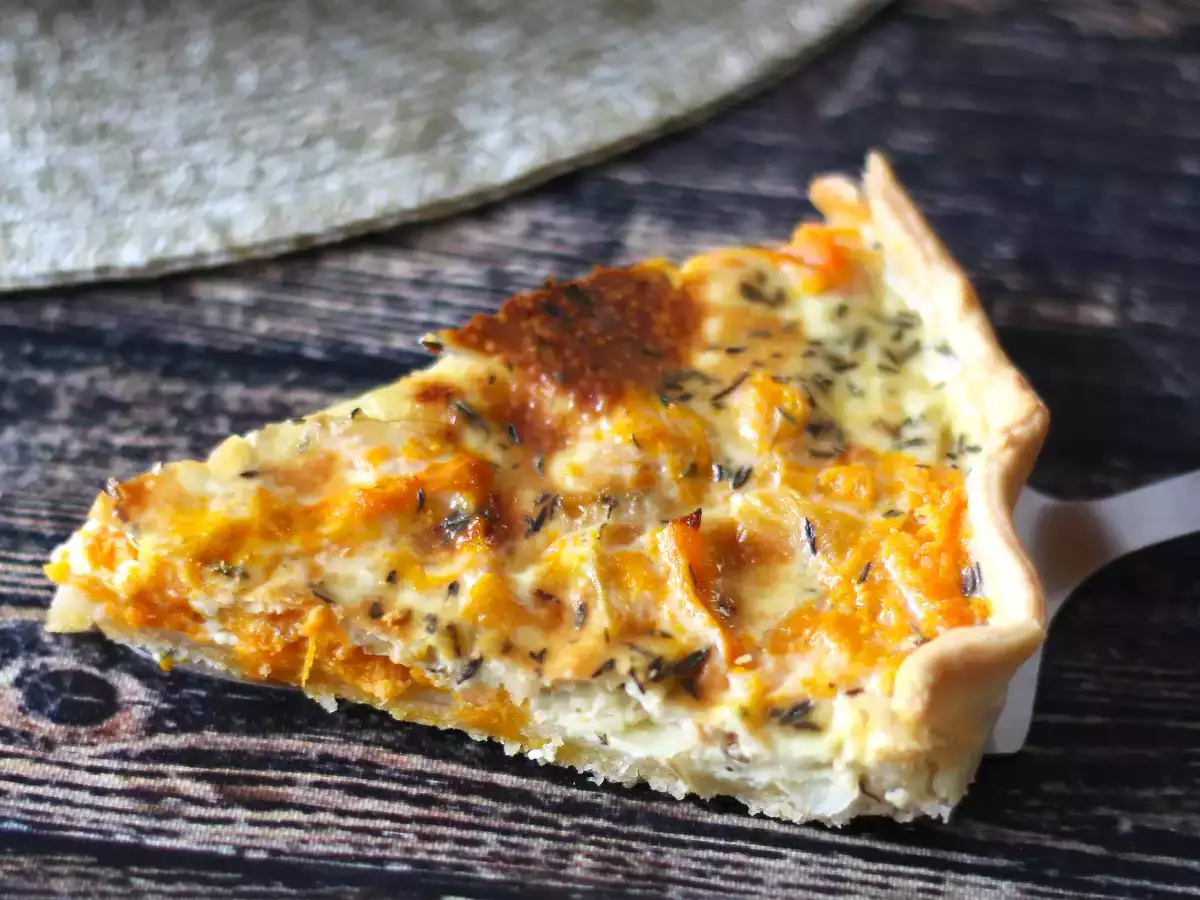Kürbisquiche, für eine einfache und effektive Mahlzeit - foto 2