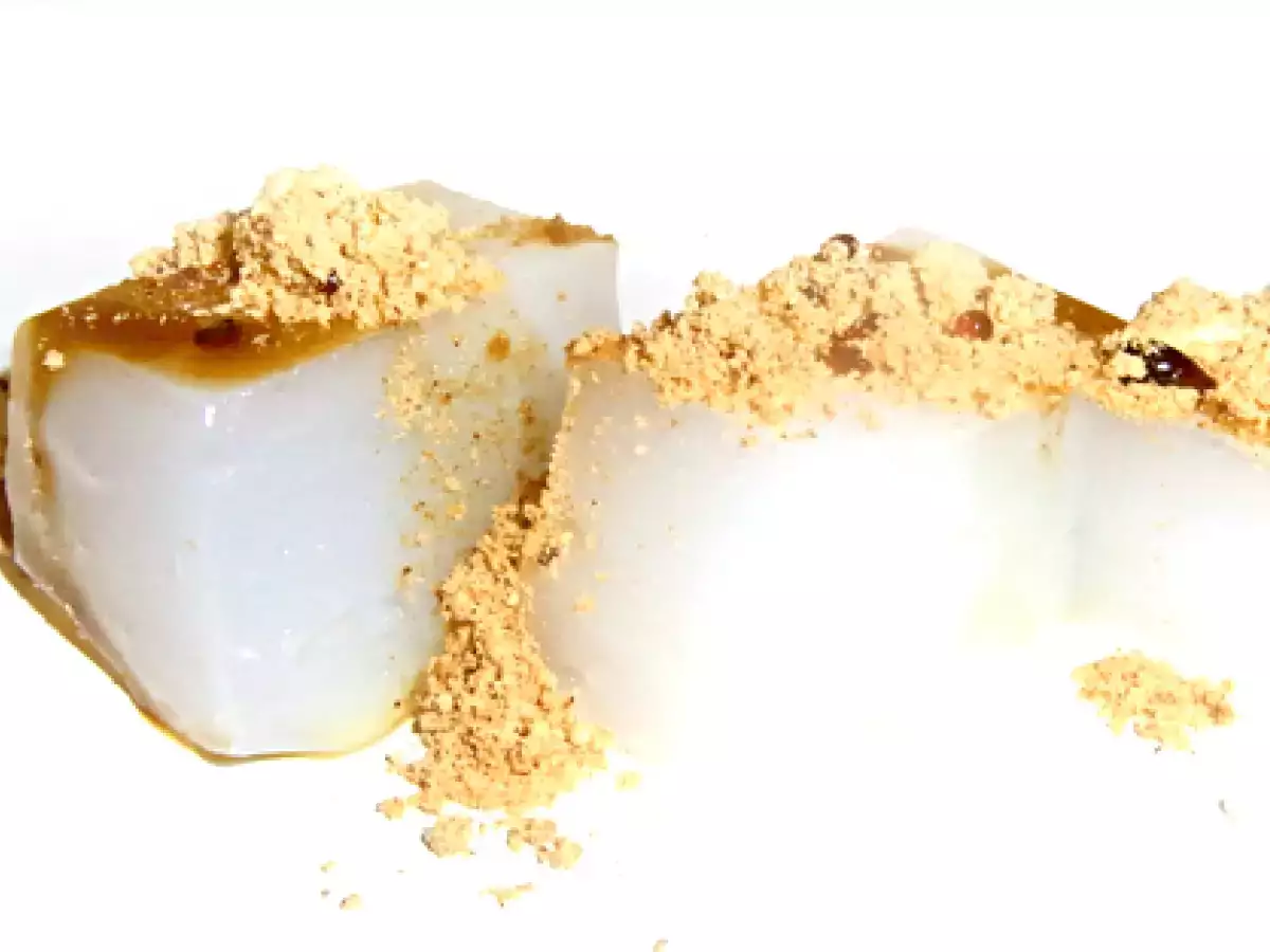 Kuzu-Mochi aus einheimischen Stärkemehlen