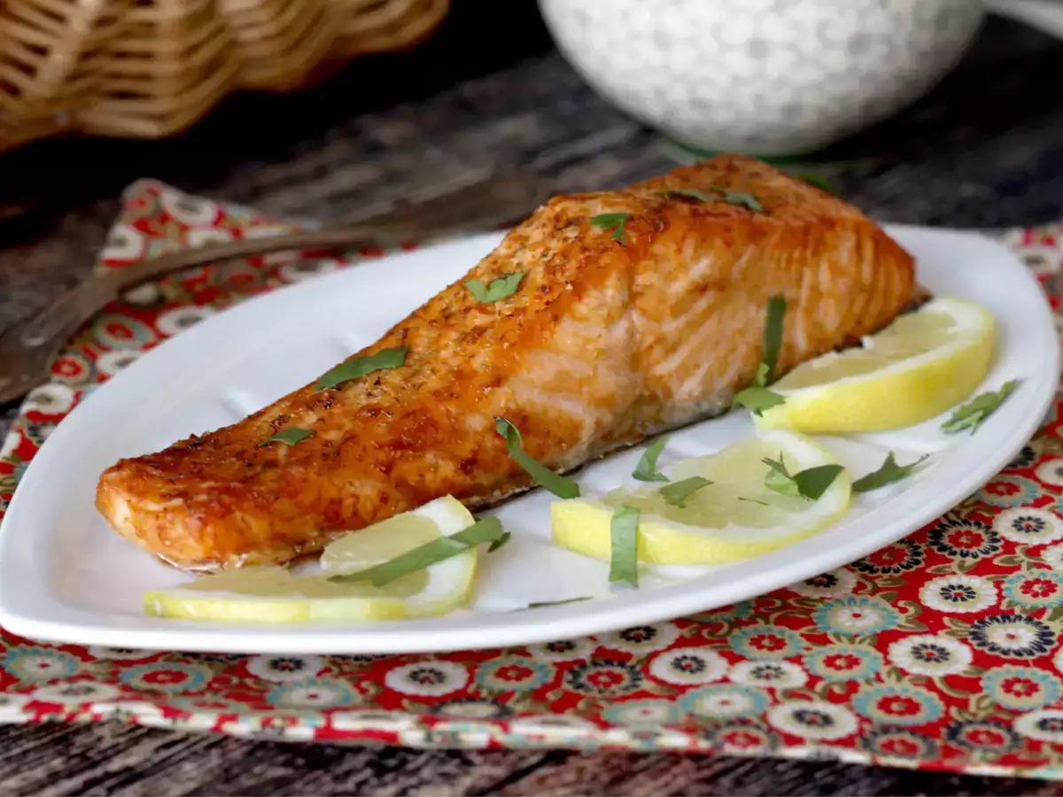 Lachs aus der Heißluftfritteuse: gesund und voller Geschmack - foto 2