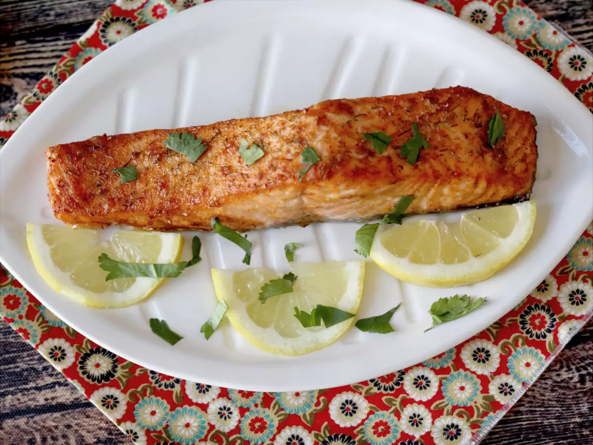 Lachs aus der Heißluftfritteuse: gesund und voller Geschmack - foto 3