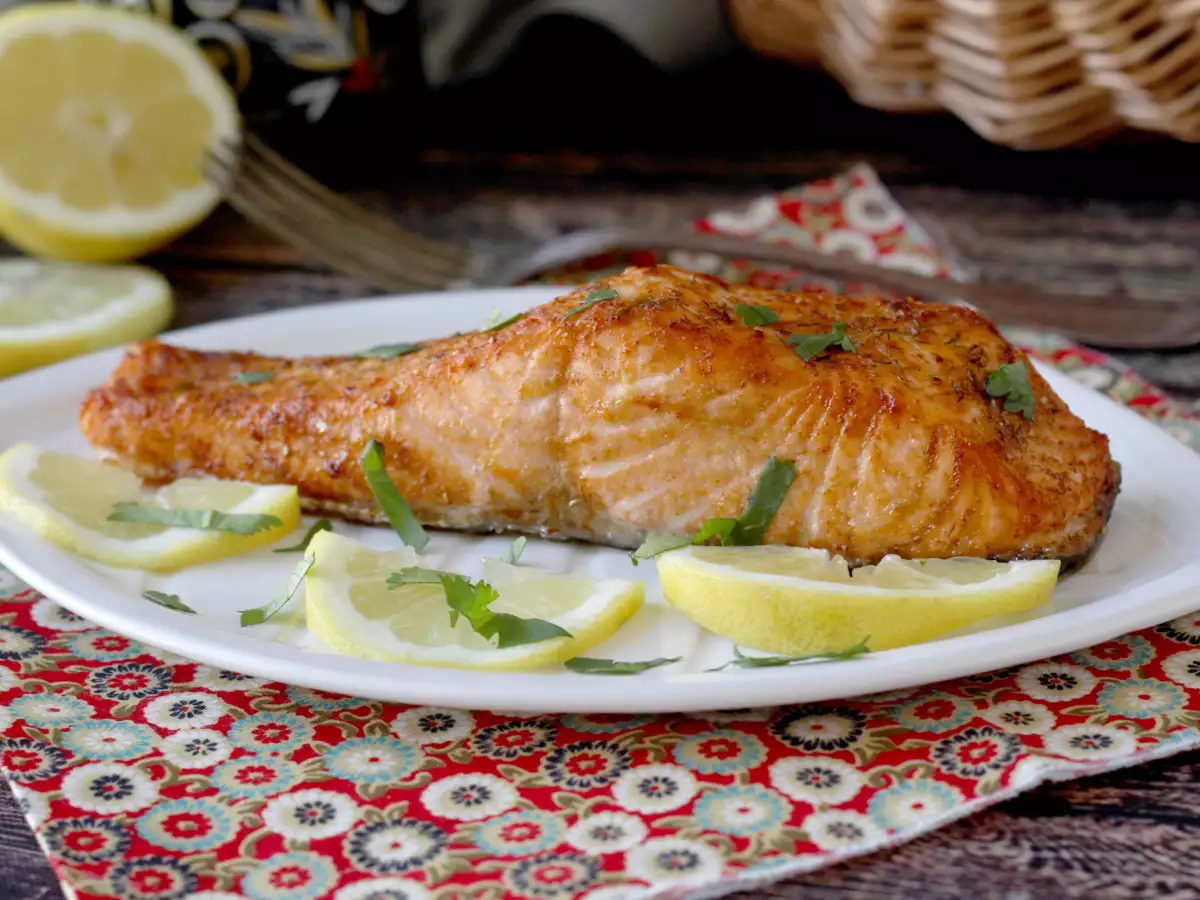 Lachs aus der Heißluftfritteuse: gesund und voller Geschmack - foto 4