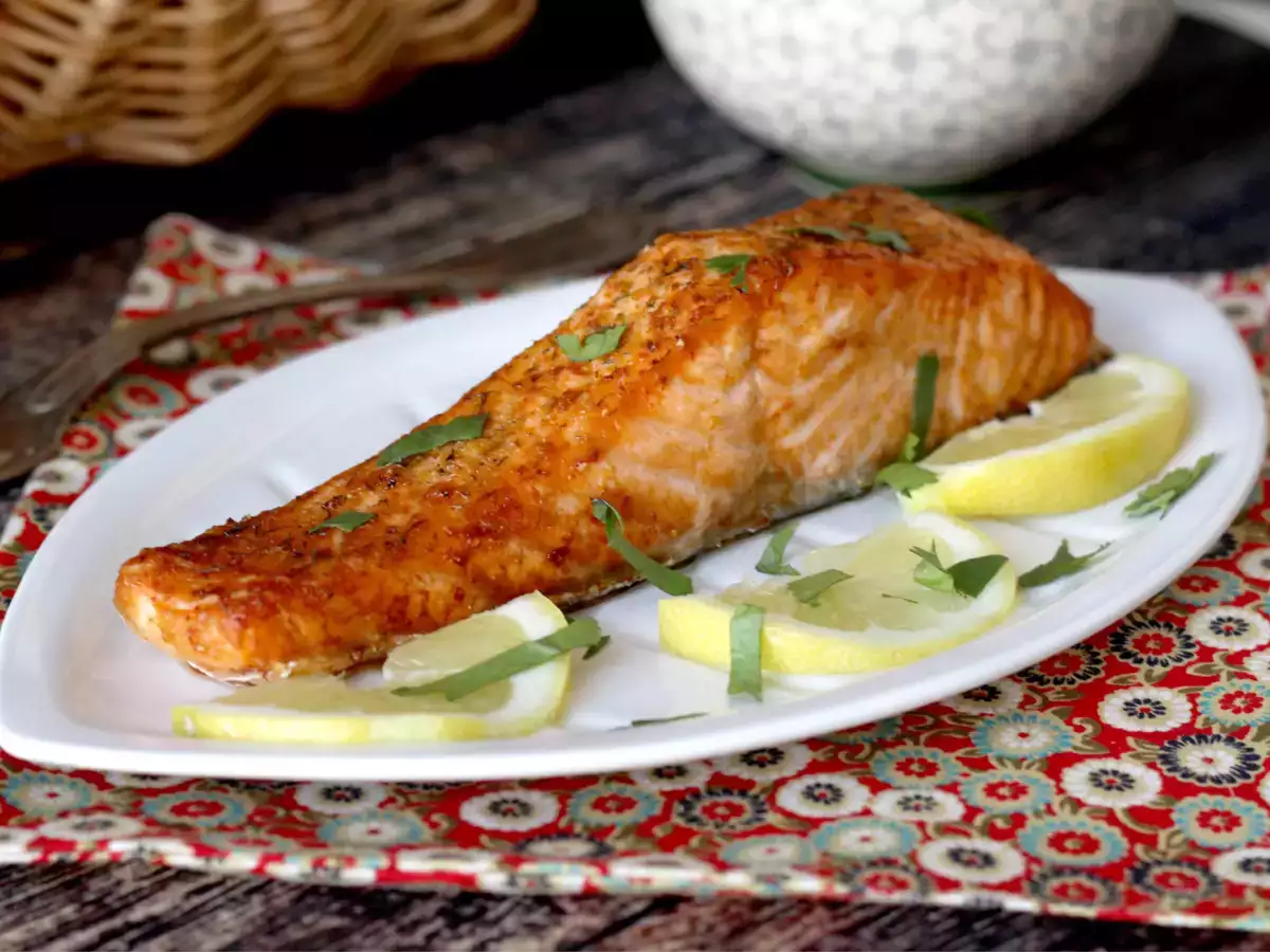 Lachs in der Fritteuse: gesund und geschmacksintensiv - foto 2