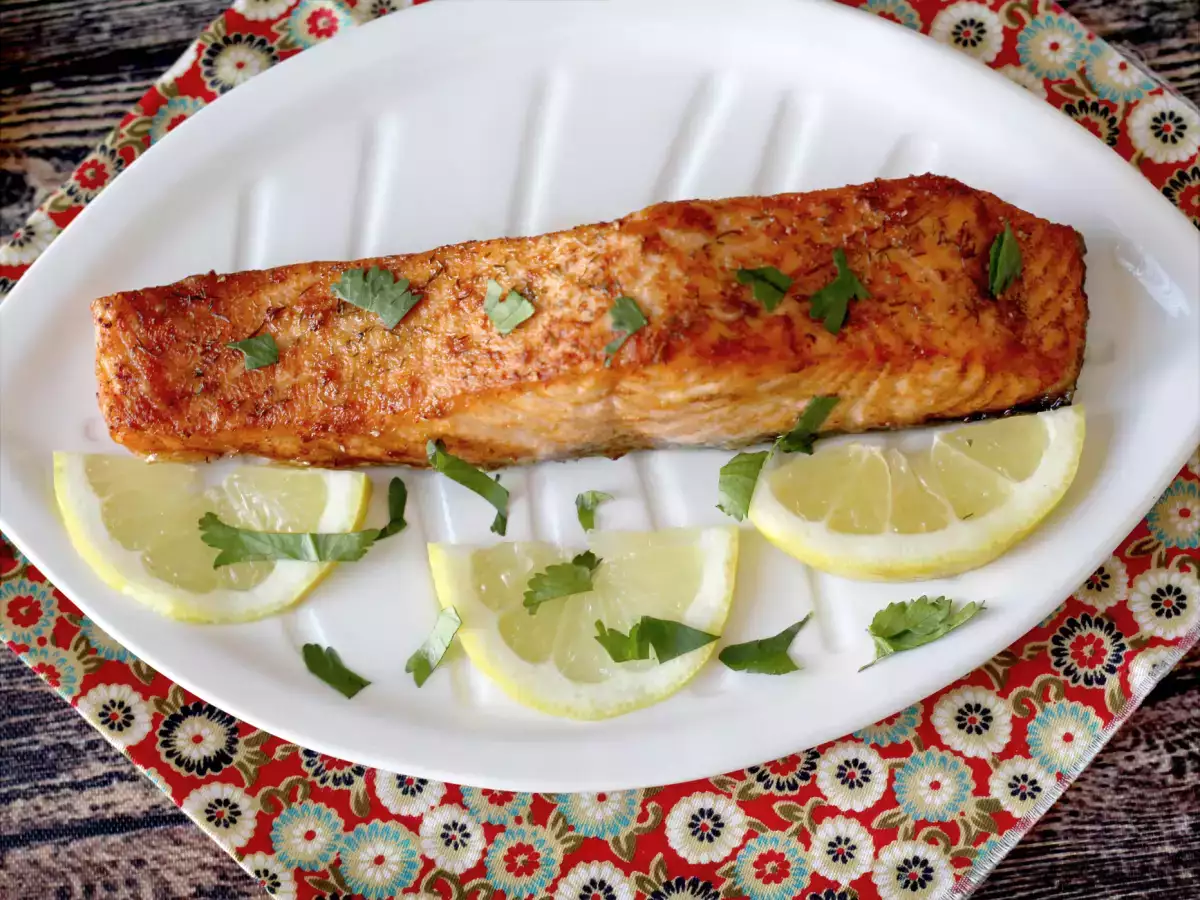 Lachs in der Fritteuse: gesund und geschmacksintensiv - foto 3