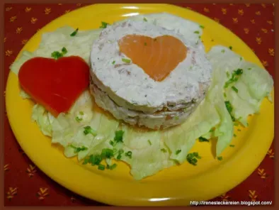 Lachs-Millefeuille