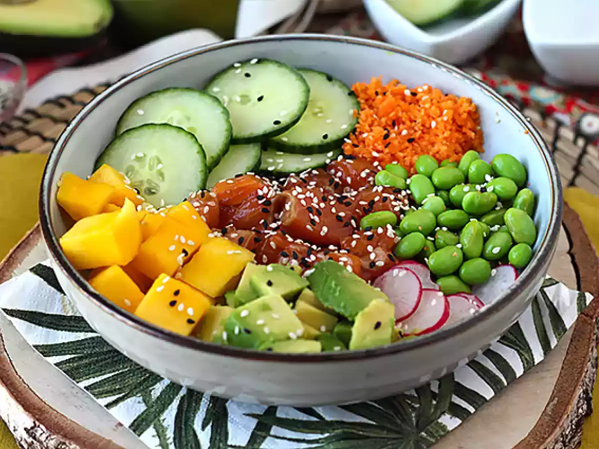 Lachs-Poke-Bowl - foto 5