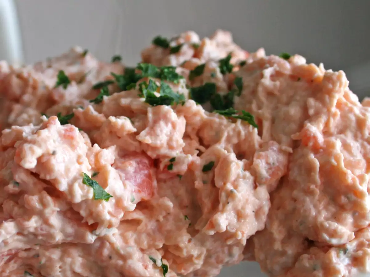 Lachs-Tomaten-Crème