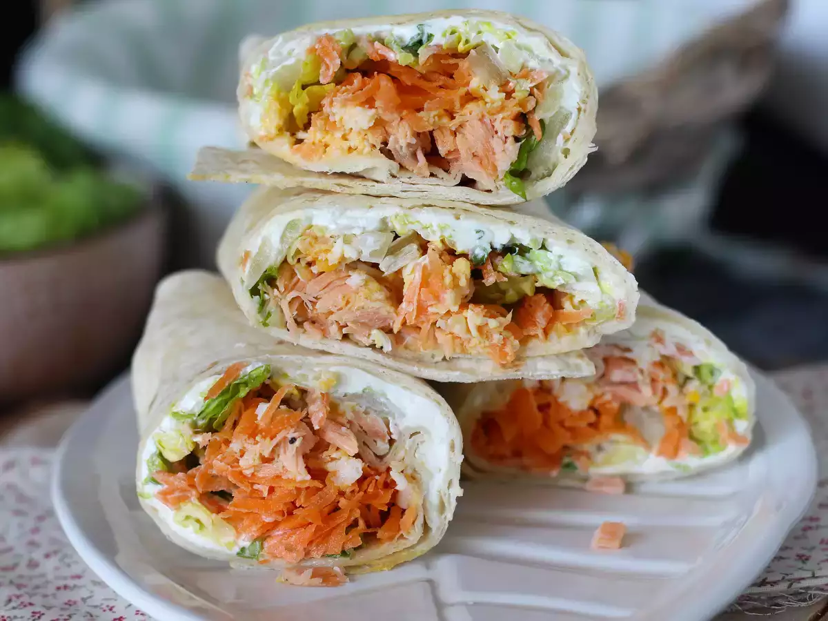 Lachswraps – das perfekte, praktische Sandwich für unterwegs - foto 3