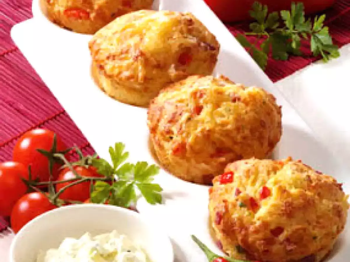 Laktosefreie Rezepte: Pikante Muffins