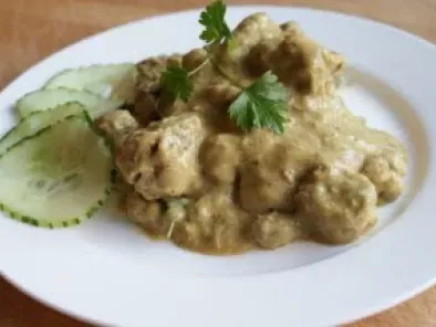 Lamm Curry mit Kokosnuss