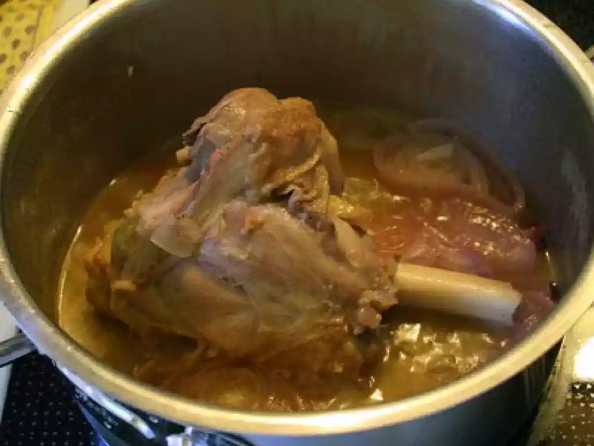 Lamm-Haxerl in Weißwein - foto 2