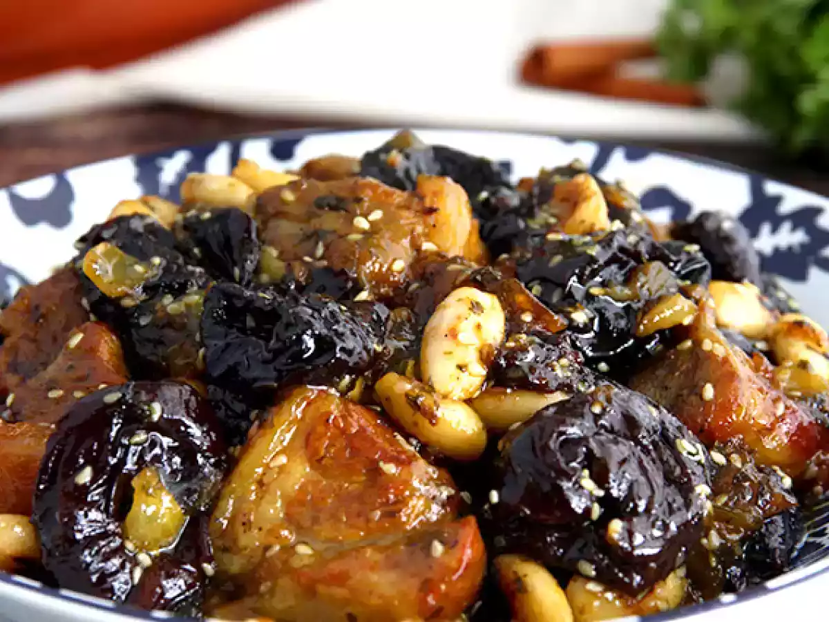 Lamm-Tajine mit Pflaumen (Schritte und Video) - foto 3