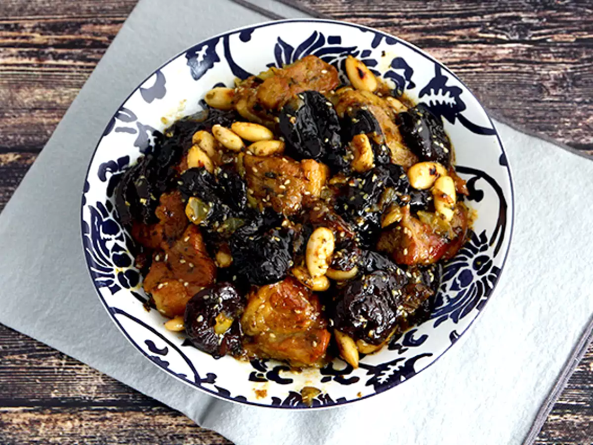 Lamm-Tajine mit Trockenpflaumen (Schritt für Schritt mit Video) - foto 2