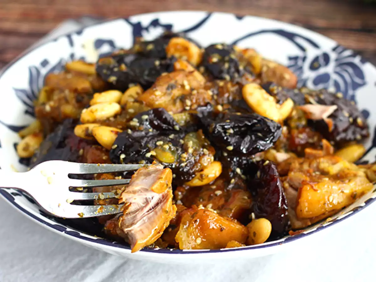 Lamm-Tajine mit Trockenpflaumen (Schritt für Schritt mit Video) - foto 4