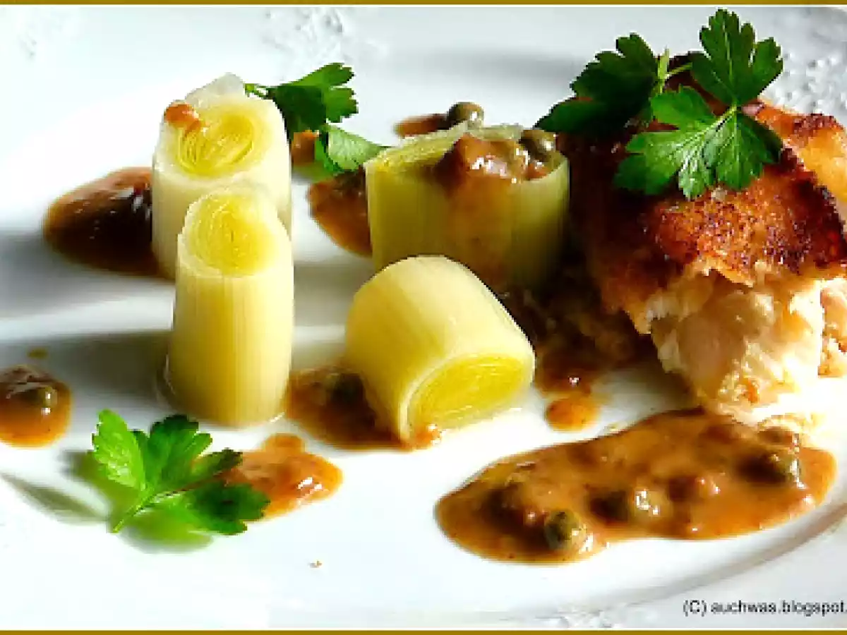 Lauch-Zeit: Fisch + Lauch und ganz nah dran