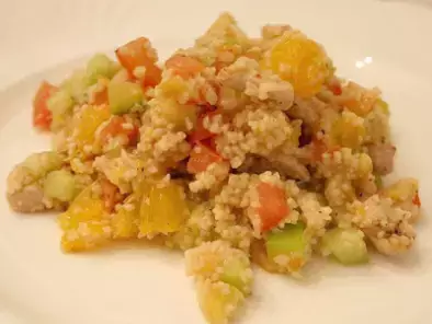 Lauwarmer Couscous-Salat