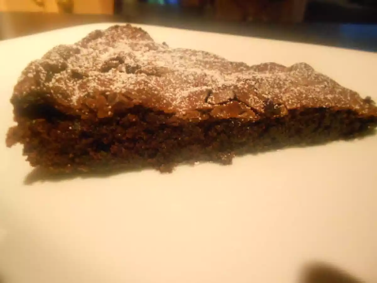 Lauwarmer Schokoladenkuchen