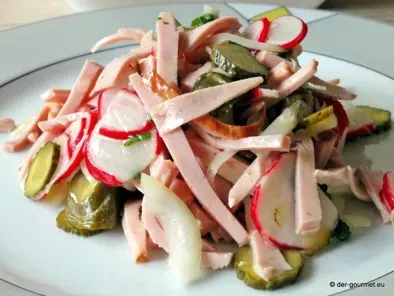Leberkäs Salat