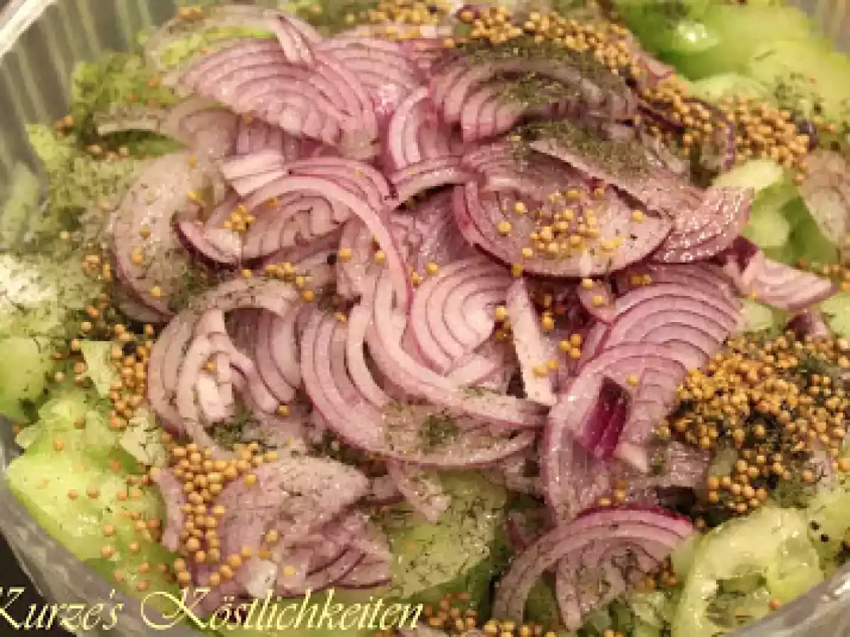 Leckere Grillbeilgagen: Schüttelgurken