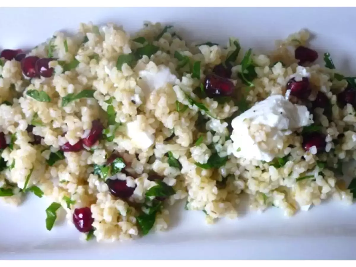 Leckerer Bulgursalat für die Mittagspause